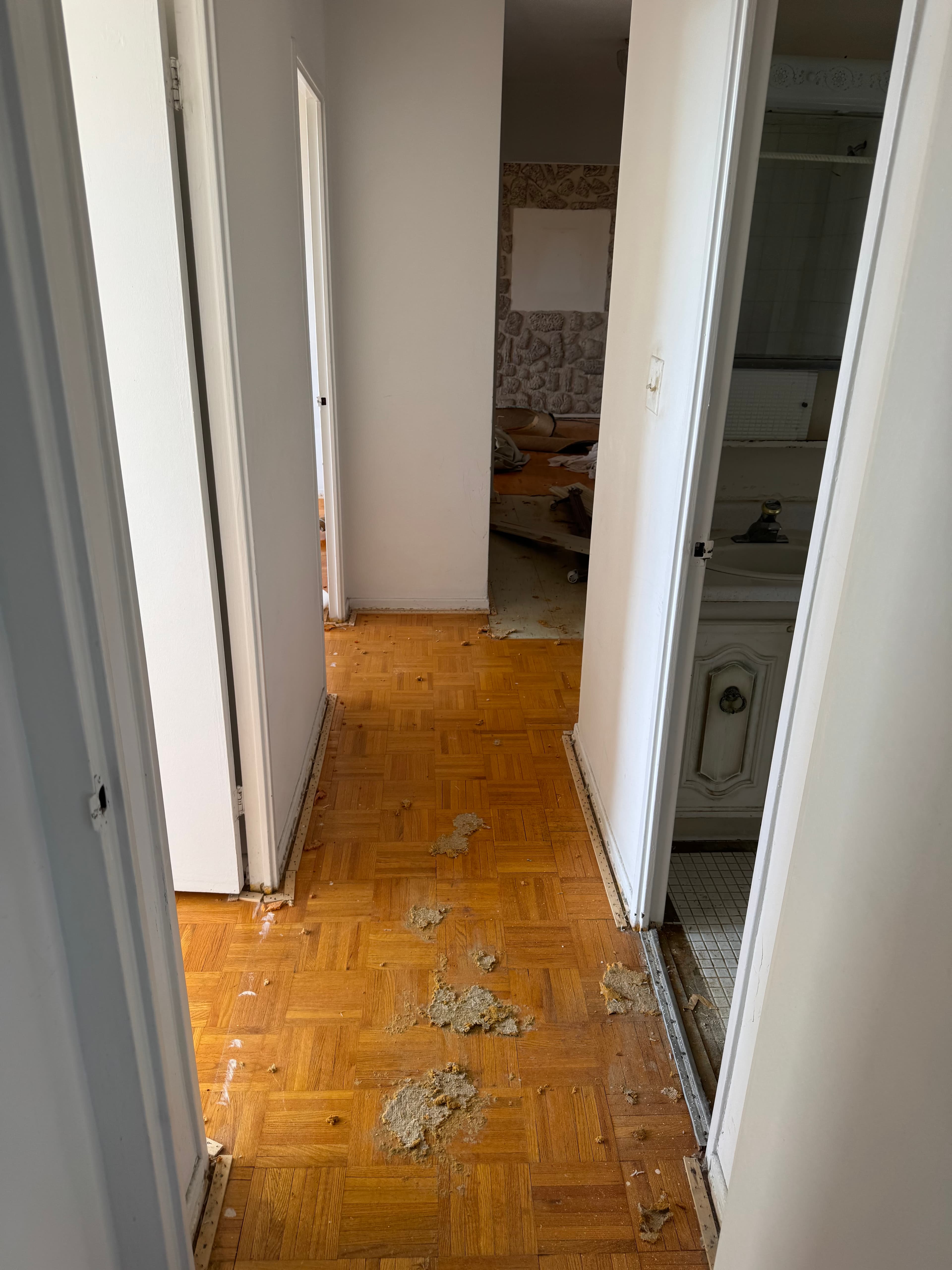 Carpet Removal after junk removal